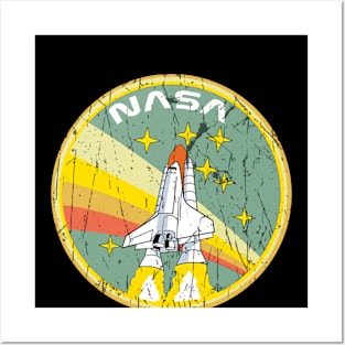 nasa logo vintage Posters and Art